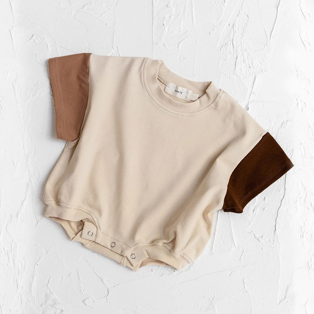 TWO TONE BODYSUIT