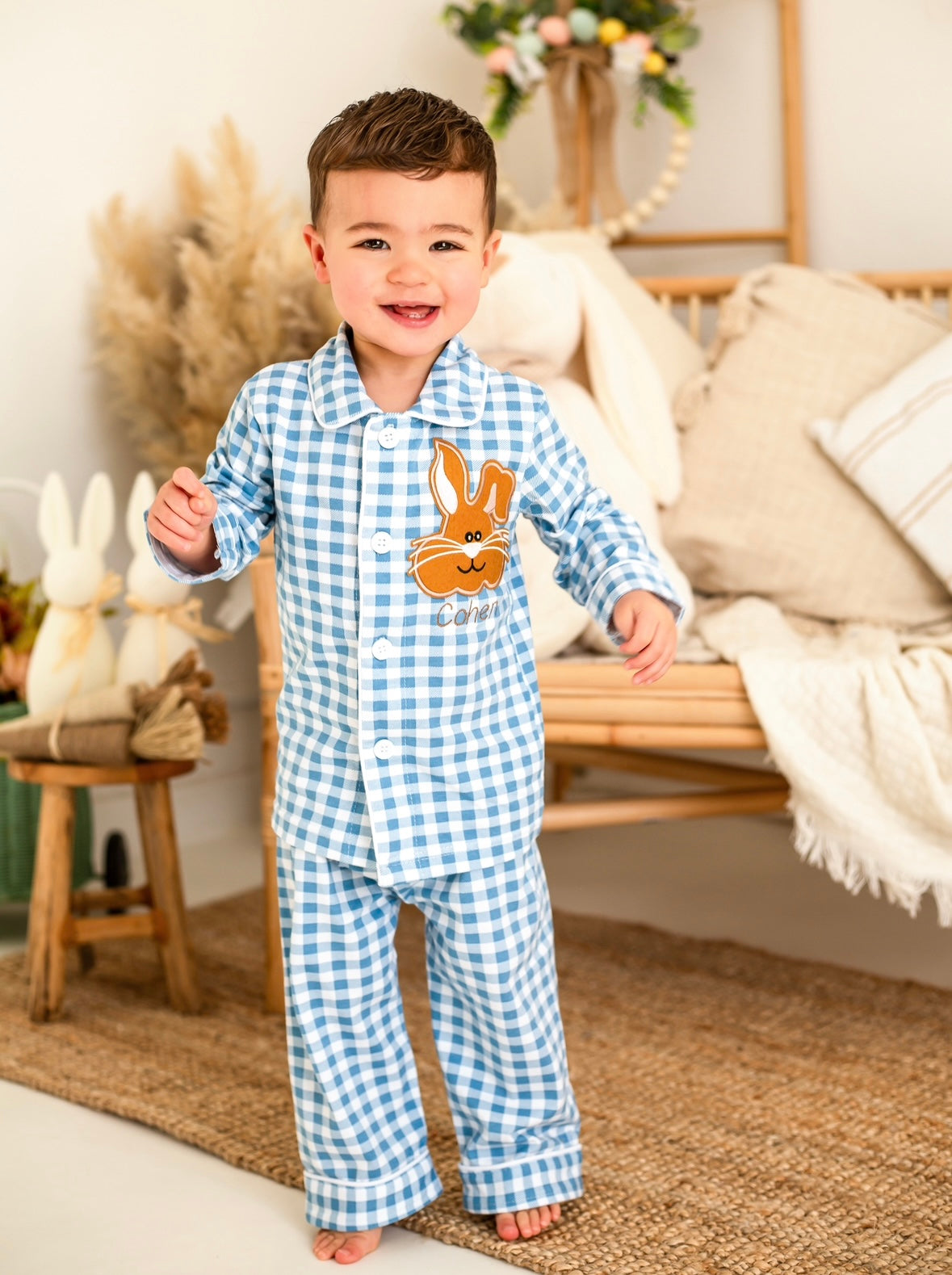 Easter Bunny Pyjamas-Personalised